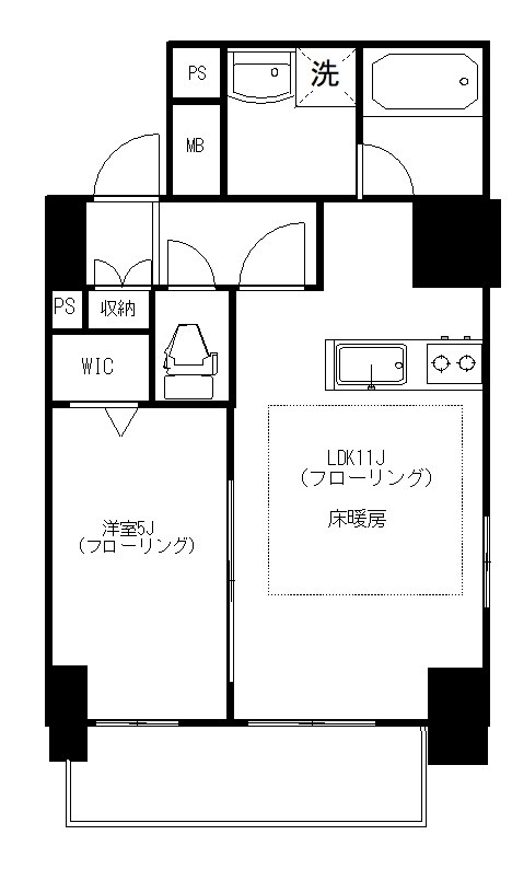 カーサ麻布LeGrandの間取り