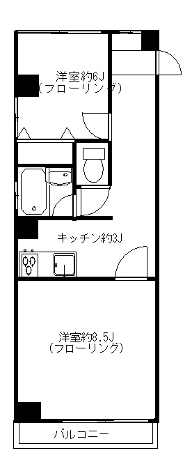 メゾン東麻布の間取り