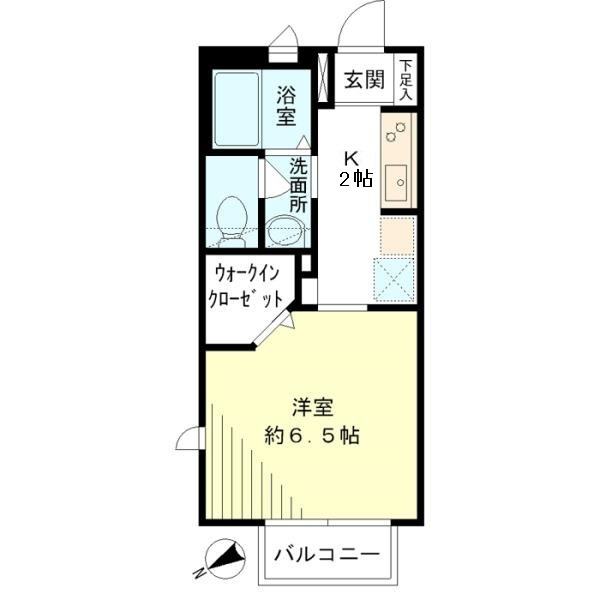 リヴェール高円寺の間取り