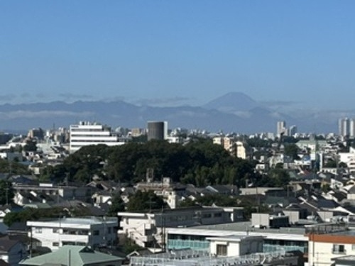 井草サマリヤマンションのその他|眺望　富士山が見えます　2026年10月撮影