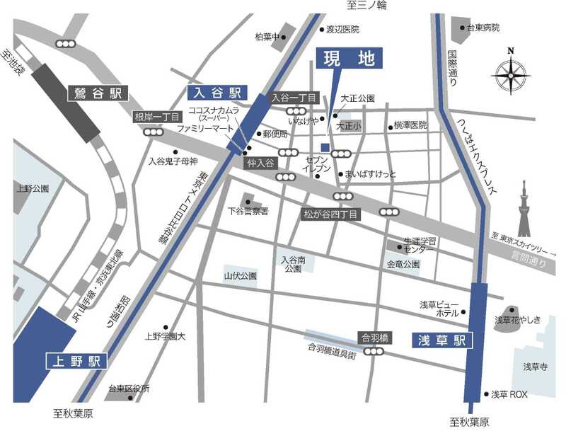 ＨＦ上野入谷レジデンスのその他