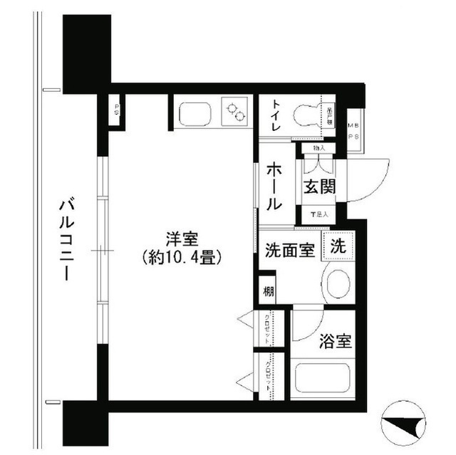 クリオ文京小石川の間取り