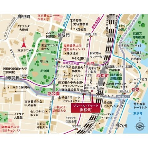 プレール・ドゥーク浜松町のその他