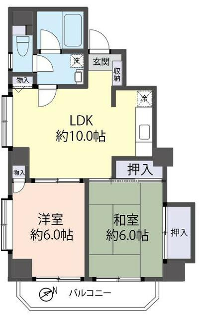 グリーンヒル文京の間取り