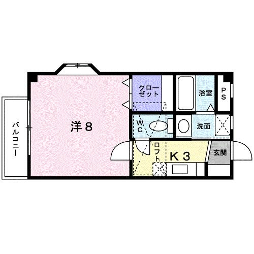 プラシードＩの間取り