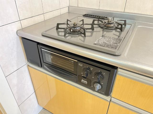 ハウステンボスSTのキッチン|グリル付コンロ