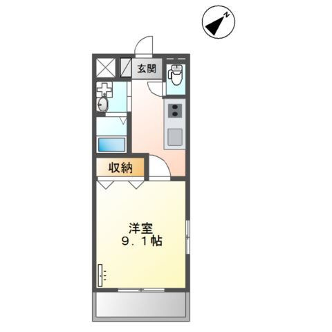 トゥルプローズの間取り