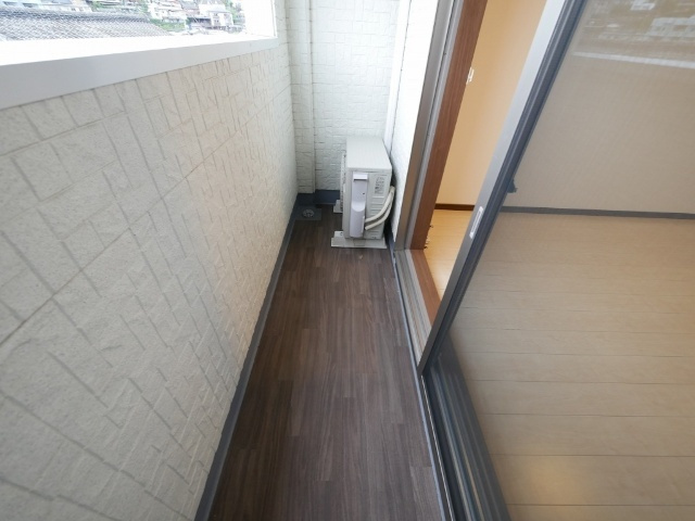 フィオーレ俵町のバルコニー