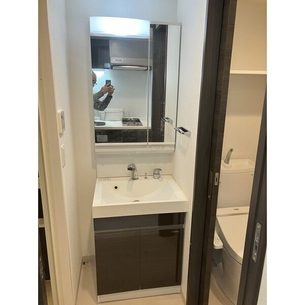 エステムコート梅田・茶屋町IIIネクスタの洗面所
