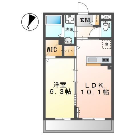 Casa di Salice Mityuyaの間取り