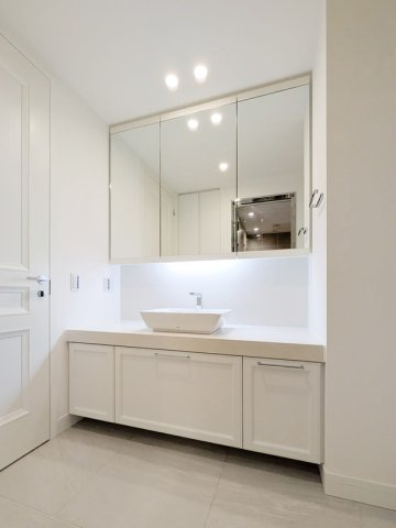 グラングリーン大阪　ＴＨＥ　ＮＯＲＴＨ　ＲＥＳＩＤＥＮＣＥの洗面所
