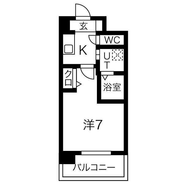 SWISS梅田東の間取り