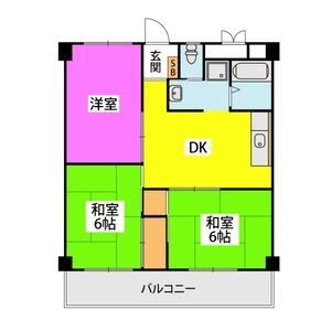 【間取り】 | 光ハイツ