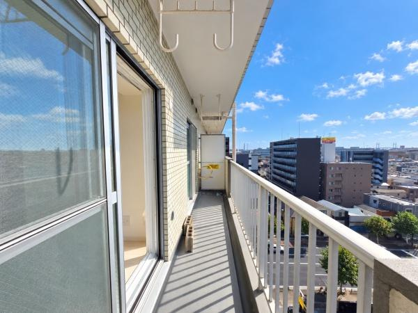 山久エンゼルハイム花月園のバルコニー|陽当り良好のバルコニー！
風通しもよく気持ちいいです
