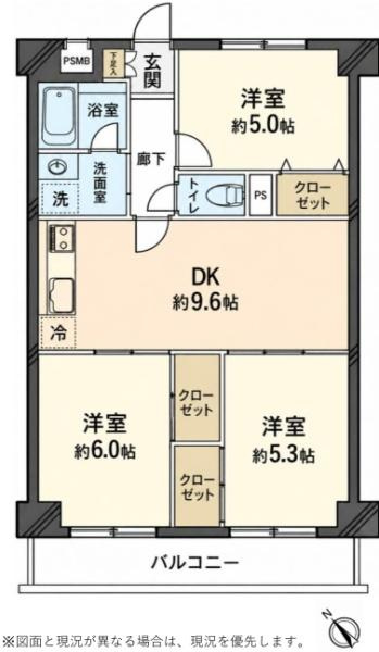 山久エンゼルハイム花月園の間取り|使い勝手の良い3DK
お気軽にお問い合わせください。