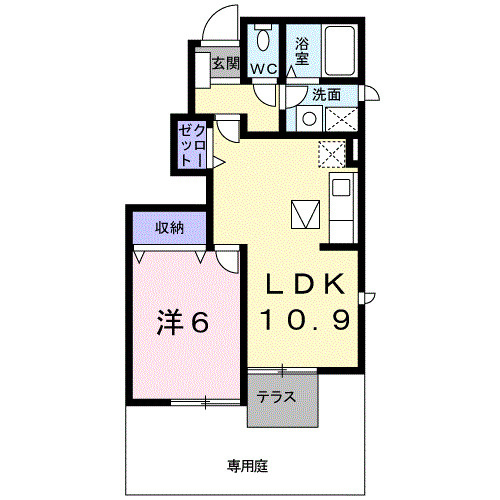 エクセレンス　ヒル　Ｃの間取り