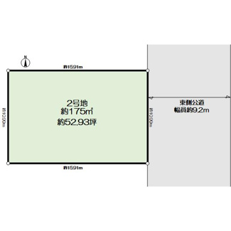 【土地図】 | あかしあ台5丁目土地