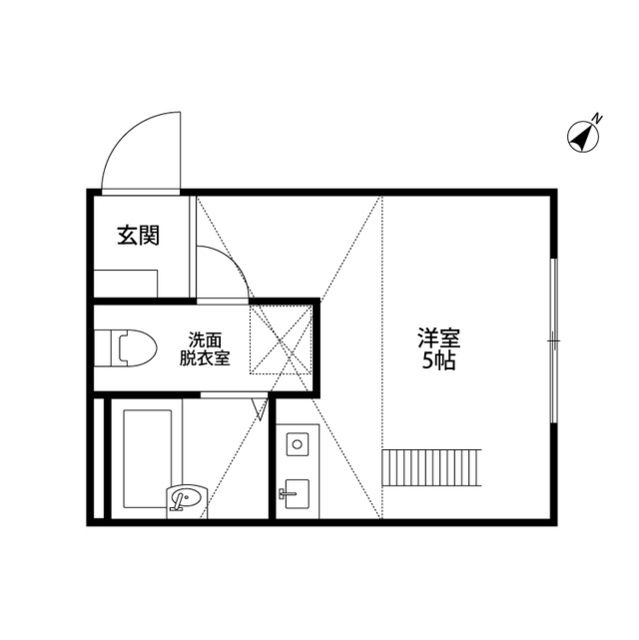 プラージュ鶴間の間取り