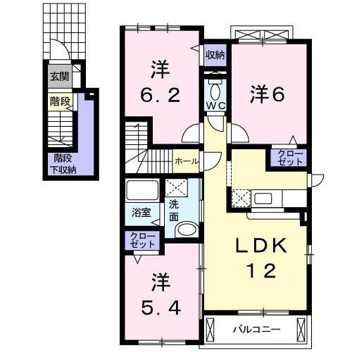 【間取り】 | プラシード２