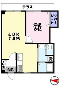 【間取り】 | ラフェスタＫＡＩＫＥ