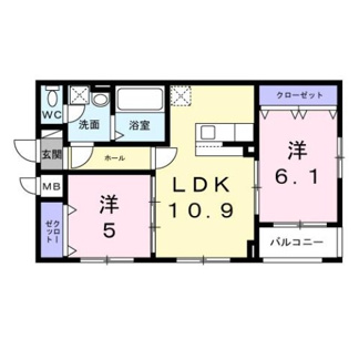 【間取り】 | 西湊町４丁アパート