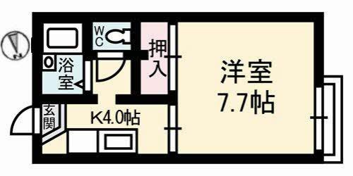 【間取り】 | グリーンゲーブルス　Ａ棟 | 間取り