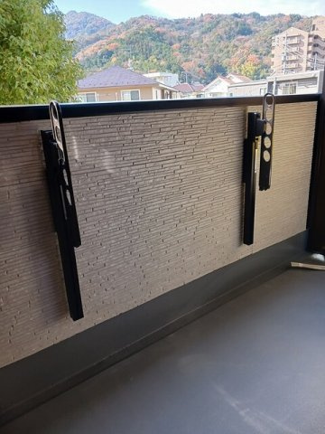 パラジソ大町のバルコニー