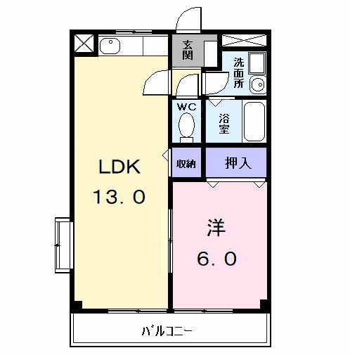 サンパレスの間取り