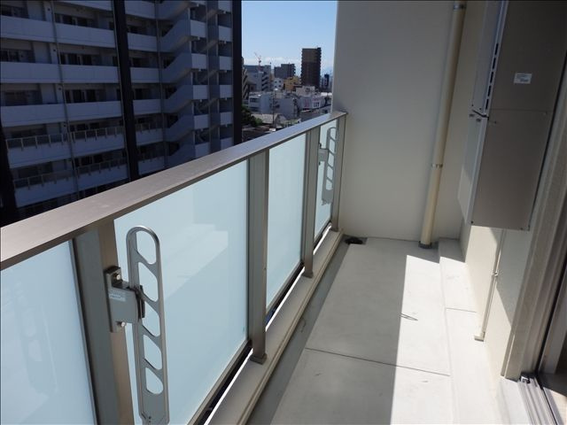 ステーションウエストタワーのバルコニー