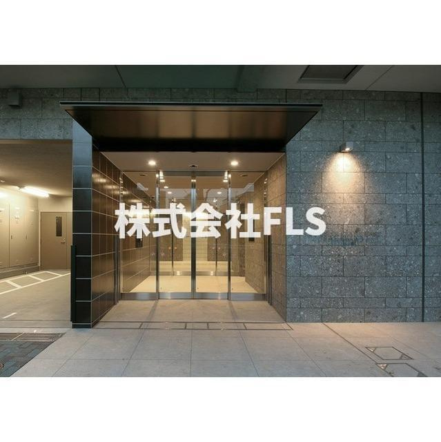 北区志茂２丁目の賃貸マンションのエントランス