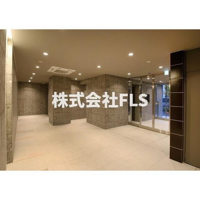 北区志茂２丁目の賃貸マンションのロビー