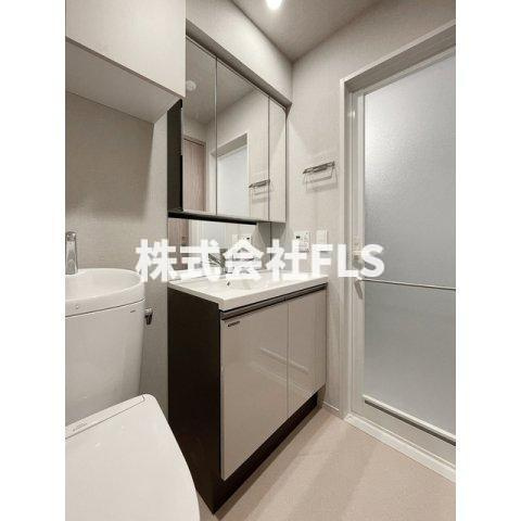 北区志茂２丁目の賃貸マンションの独立洗面台