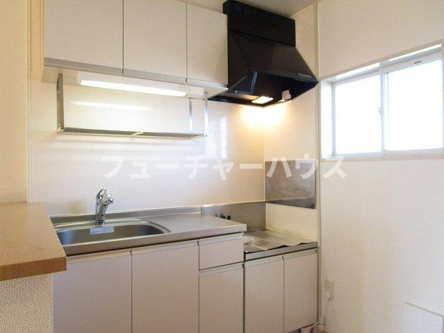 コーポ中台のキッチン|キッチンでお料理をお楽しみください