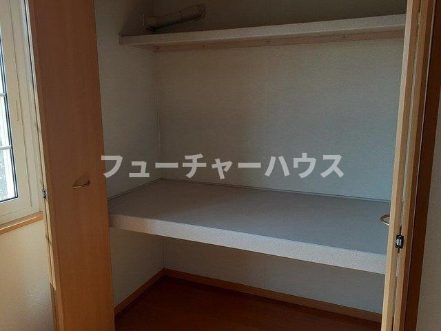 ハピネスＡの収納|便利な収納スペースです
