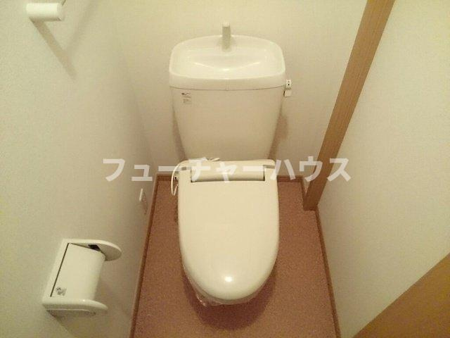 アプリーコ・ルーサのトイレ|ゆったりとした空間のトイレです