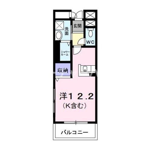 メゾン・ブリアンⅠの間取り