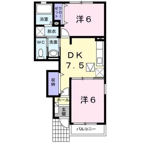 フェアリーⅡの間取り