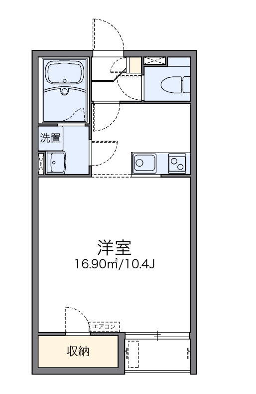 レオネクスト常光寺の間取り