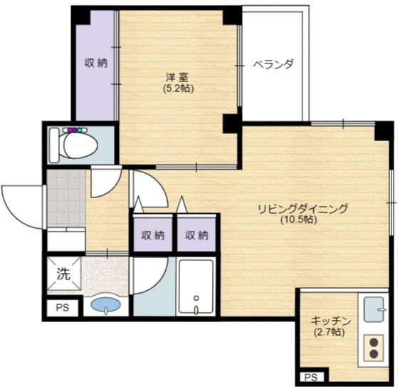 Ｓｐｅｒａｎｚａ　Ｓａｋｕｒａｇｉｃｈｏの間取り