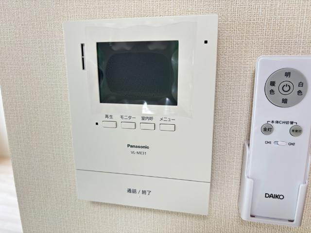 フォレストパーク　要の内装|カメラ付インターホン
