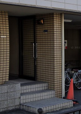 クレール住道のエントランス