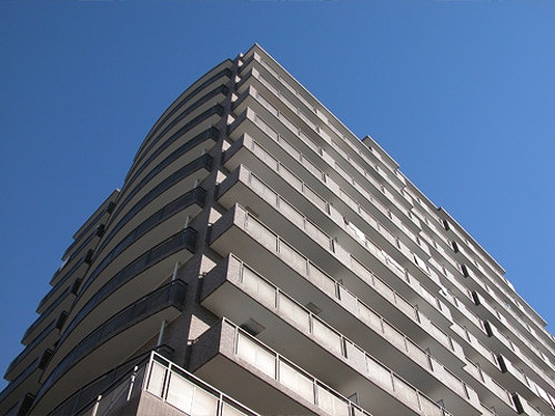 ステーションハイツ高砂の外観|建物外観別角度２　※前回募集時2011年11月の写真