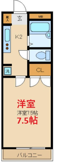 【間取り】 | エンジェルス守屋 | 間取りです