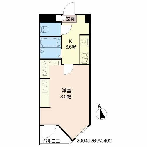 アプリーレ京町の間取り