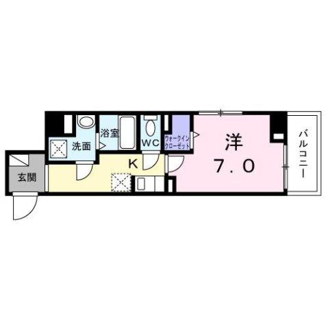 ラ　・　メールの間取り