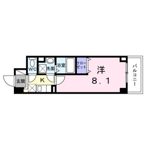 ラ　・　メールの間取り