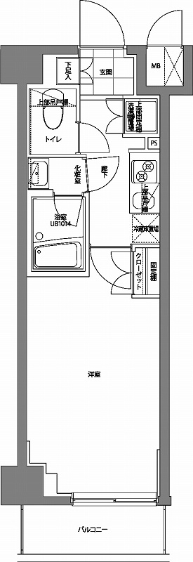 パティーナ曳舟の間取り