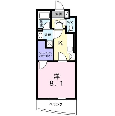 シンシアの間取り