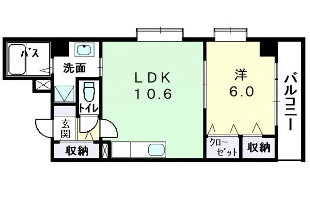 エーデルワイス本所の間取り