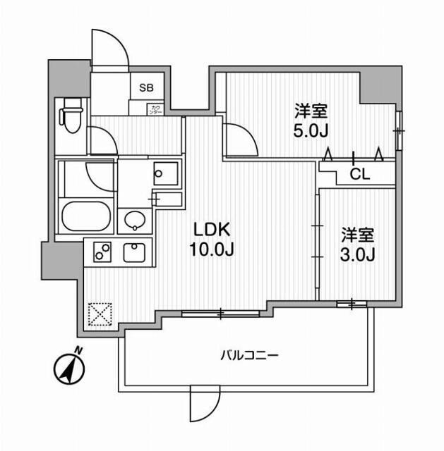 ・ラヴィエール三ノ輪(ラヴィエールミノワ)の間取り